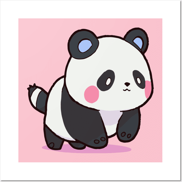 Cute panda Wall Art by DragonDream